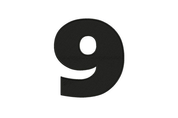 Bold Number 9: A Craft Fair Standout