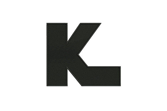 Letter K: Bold, Clean, and Back-to-School Ready