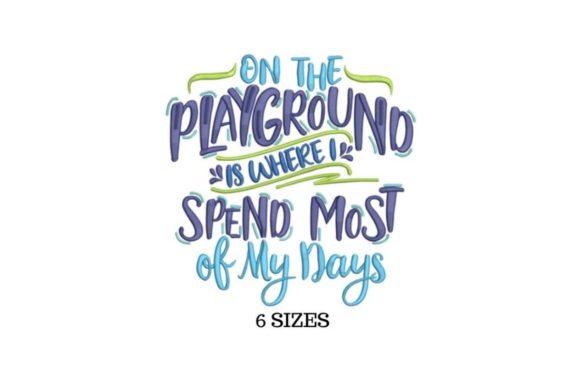 Playground: A Thoughtful Embroidery Design for Small Business Branding